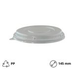 Pokrov za posodico PP d=145mm, h=25mm (350,500ml) 50 kom