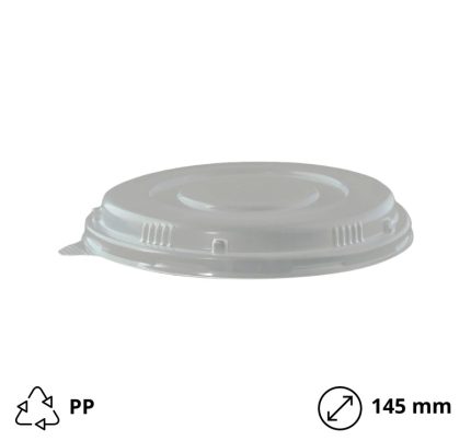 Pokrov za posodico PP d=145mm, h=25mm (350,500ml) 50 kom