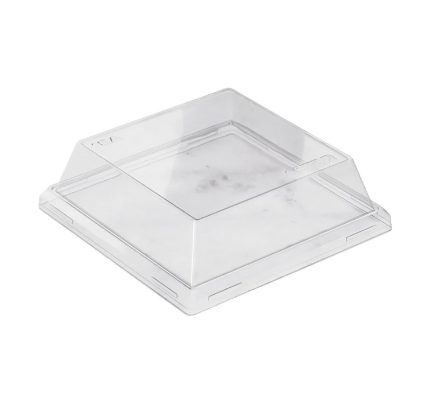 Poklopac za posudu OneClick 165x165mm, proziran, h=40 mm 50 kom