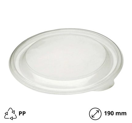 Poklopac PP Sabert d=190mm proziran 50 kom