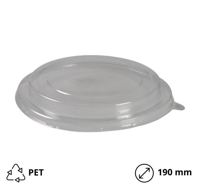 Poklopac PET d=190 mm 50 kom
