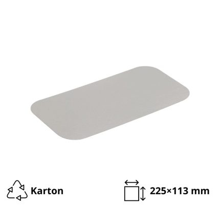 Poklopac za alu posudu 950 ml 225×113 mm 100 kom