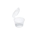 Posuda za umake sa poklopcem PP 50 (60) ml d=63 mm 50 kom