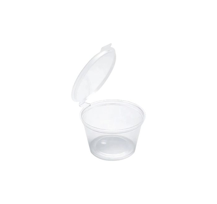 Posuda za umake sa poklopcem PP 50 (60) ml d=63 mm 50 kom