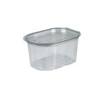 Posuda za umake sa poklopcem rPET 80 ml prozirna 100 kom