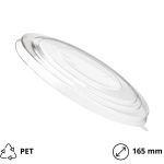 Poklopac PET za posudu 1100 ml d=165 mm 50 kom