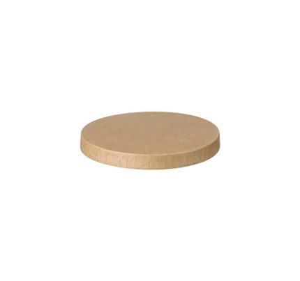 Poklopac papirnati d=90 mm kraft 50 kom