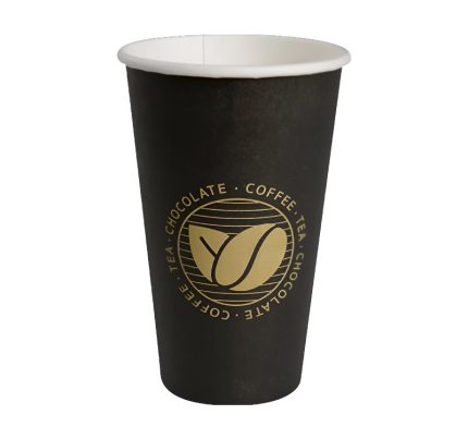Čaša papirnata 400 (480) ml d=90 mm 1-slojna Coffee SUP, 50 kom