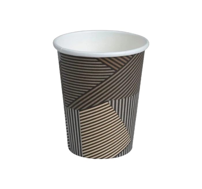 Čaša papirnata 150 (180) ml d=70 mm 1-slojna Apstrakcija Vending SUP, 100 kom