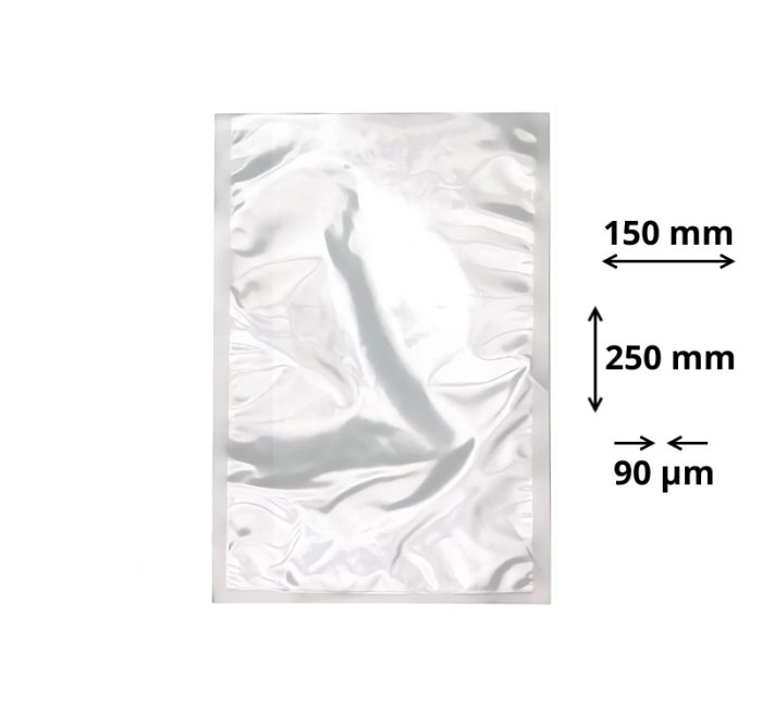 Vakumske vreće 150×250 mm, 90 µm, 100 kom