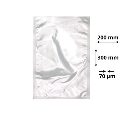 Vakumske vreće 200×300 mm, 70 µm, 100 kom
