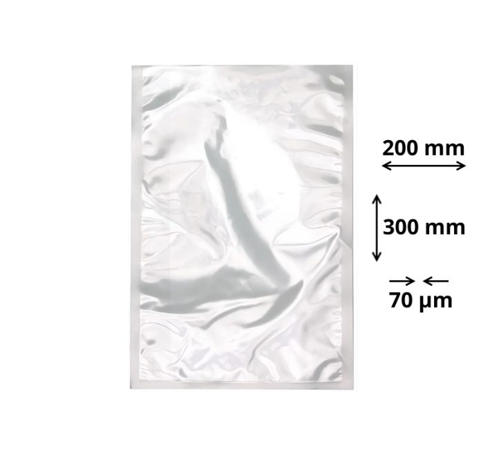 Vakumske vreće 200×300 mm, 70 µm, 100 kom