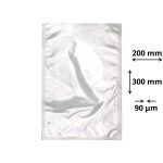 Vakumske vreće 200×300 mm, 90 µm, 100 kom