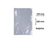 Reljefne vakuumske vrećice 150×250 mm 105 µm 100 kom