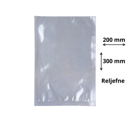 Reljefne vakuumske vrećice 200×300 mm 105 µm 100 kom