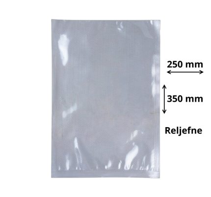 Reljefne vakuumske vrećice 250×350 mm 105 µm 100 kom