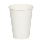 Čaša papirnata 300 (364) ml d=90 mm 1-slojna bijela SUP, 50 kom