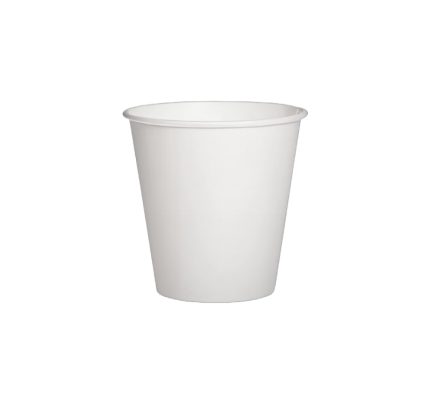 Čaša papirnata 50 (55) ml d=50 mm 1-slojna bijela SUP, 50 kom