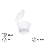 Posuda za umake sa poklopcem PP 30 ml 200 kom