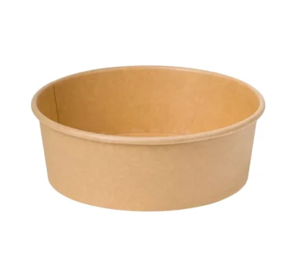 Papirnata posuda 1300 ml d=185 mm kraft, bez poklopca 50 kom